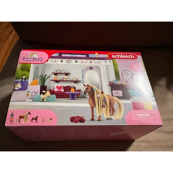 schleich HORSE CLUB Sofia's Beauties Dierensalon, vanaf 4 jaar, 42614 - Speelsets, 18 Onderdelen
